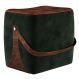 Puff Bag Verde e Marrom