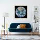 Quadro Planeta Terra 86x86 Caixa Marfim