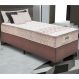 Cama Box Conjugado Solteiro com Colchão (88x59x188) Macau Gazin CR35360 Marrom
