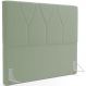 Cabeceira Cama Box Casal 140 cm Aurora W01 Bouclê Oliva - Lyam Decor