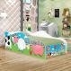 Cama Fun Fazendinha e Vaquinha Solteiro Com Colchão