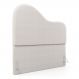 Cabeceira Orgânica Cama Box King Size Sea 195cm com Frame Bouclé Off White - Desk Design