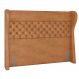 Cabeceira Cama Box Casal King 195cm Trinidad P02 Sintético Caramelo - Mpozenato