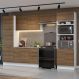 Armário de Cozinha Completa 330cm Branco/Rustic Stella Madesa 02
