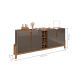 Mesa de Cabeceira Alana Off White Freijo