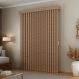 Persiana Vertical Em Tecido Blackout Com Bando Crisdan Largura 1,80 X 1,50 Altura Bege Mescla