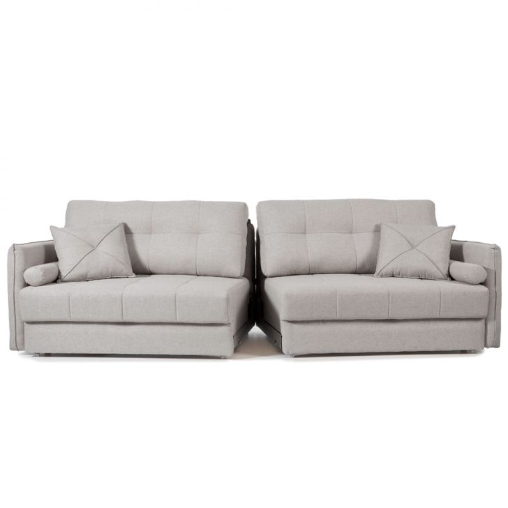 Image of Sofá 3 Lugares Retrátil E Reclinável Prime Linho Cinza 190 Cm PLA-DD124UP96PGXMOB