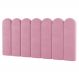 Painel Cabeceira Cama Box Casal Queen Size Lana 160cm Suede Rosa - Desk Design