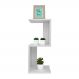 Mesa de Cabeceira Berlim Branco 60 x 25cm