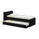 Cama Solteiro Bicama Ditália BB-28 Preto