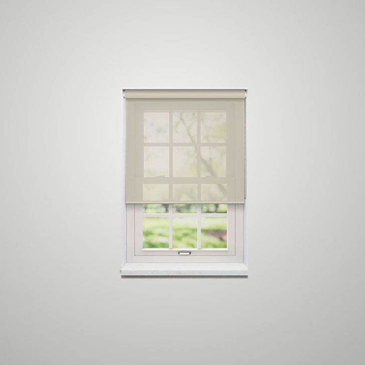 Persiana Rolo Translucida Bege - 1,00m x 2,50m