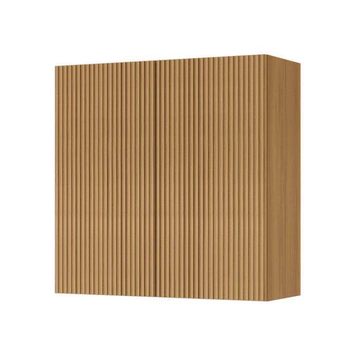 Armário Aéreo Rainha 2 Portas Nature 80 cm