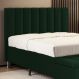 Cabeceira Nashira 195 para Cama King N-026 Veludo Verde Aradecor