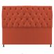 Cabeceira Sofia 140 cm Casal Suede Terracota - Amarena Móveis