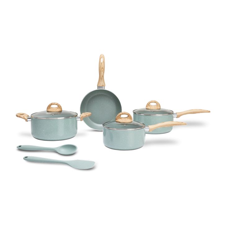 Conjunto de Panelas 6 Peças Botanika Verde