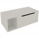 Balcao Gabinete Para Banheiro 1 Porta BN3644 Branco Tecno Mobili
