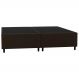 Base Cama Box Casal Queen 158cm Bipartido Hit Z04 Suede Marrom - Mpozenato