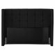 Cabeceira Cama Box Casal Gioconda 140cm Com Frame Suede Preto - Desk Design