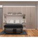 Guarda Roupa Dormitório Modulado Alpes Casal 1,58 m Queen - Roupeiro Luciane M02