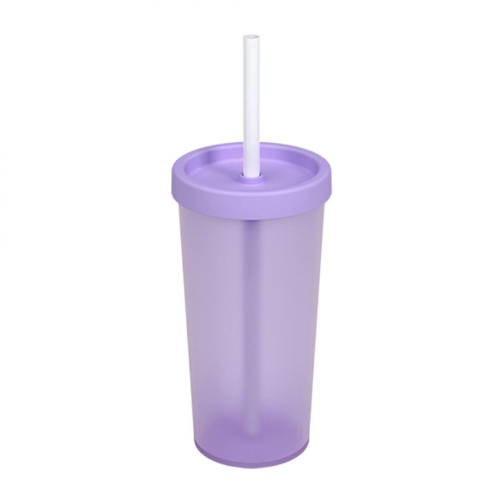 Copo com Tampo e Canudo Nutri 500ml Lilás