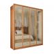 Image of Guarda-Roupa Casal com Reflecta New Reflex MDF 4 Portas 3 Gavetas Freijó MO895CL86OFPMOB
