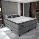 Cama Box Conjugado Queen com Colchão (158x68x198) Texas Gazin CR35325 Grafite
