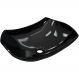 Cuba de Apoio Abaulada C01 Para Banheiro Lux L42 Preto Brilho - Lyam Decor