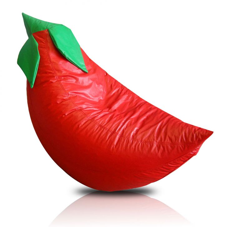 Puff Infantil Pimenta Ii Vermelho