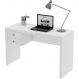 Mesa para Escritório Escrivaninha 2 Gavetas Branco