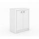 Armário Baixo para Escritório com 02 Portas ME4103 Branco - Tecno Mobili
