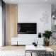 Quadro Escultura Line Flower 120x75 Cinza