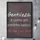 Quadro Decorativo Frase Gentileza-24x34Cm