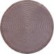 Lugar Americano Redondo Franja 38cm Mauve