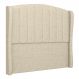 Cabeceira Casal Cama Box 140cm Glenda Z04 Linho Bege - Mpozenato