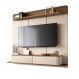 Home Painel Decorativo Suspenso Messier para TV até 70 Polegadas Off White/Castanho G26 - Gran Belo