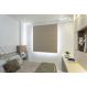 Persiana Romana (1,40Lar. x 2,50Alt.) Tecido Blackout Marrom