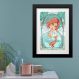 Quadro Vintage Signo Peixes - 60x48cm