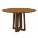 Mesa de Jantar Redonda Isabela Imbuia 117 cm