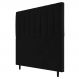 Cabeceira Cama Box Casal Itália 140cm Corano Preto - Desk Design