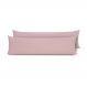 Kit 2 Fronhas para Travesseiro de Corpo Slim 1,50cm x 50cm - Rose