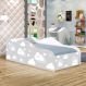Mini Cama Fun Nuvens Cinza