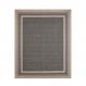 Tapete Sisal Eco-Nature Moldura 77 Bege-Chumbo 2,50X3,00M