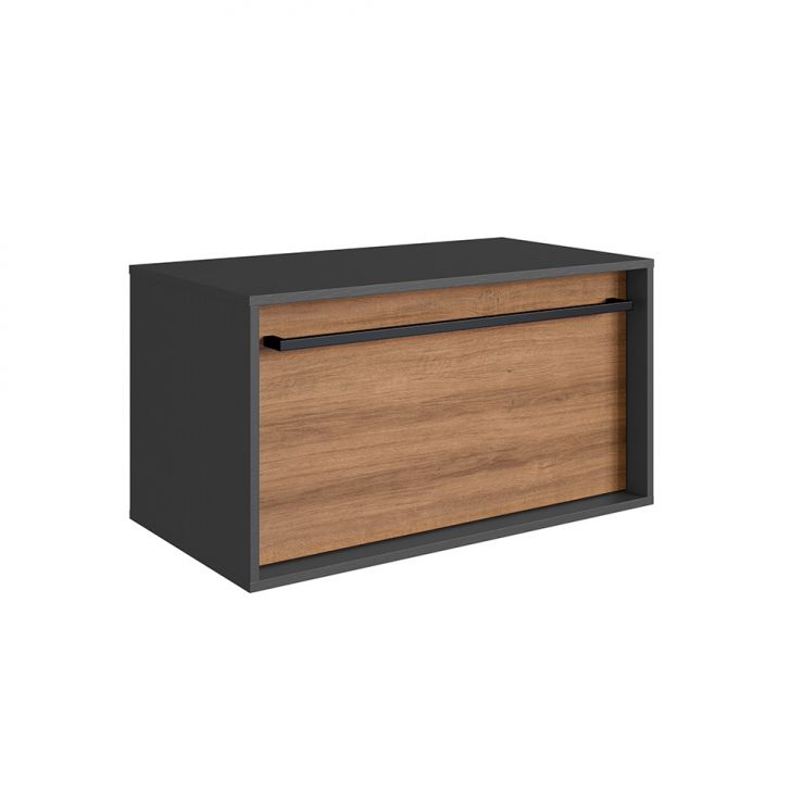 Gabinete De Banheiro Estella 1 Gv Mel E Grafite