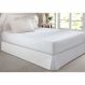 Saia Box Casal Matelada Floral Branco Home DesingCorttex