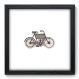 Quadro Decorativo - Motocicleta Vintage - 129qdvp