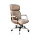 Cadeira Eames Presidente Linha Capa em Madeira Marrom