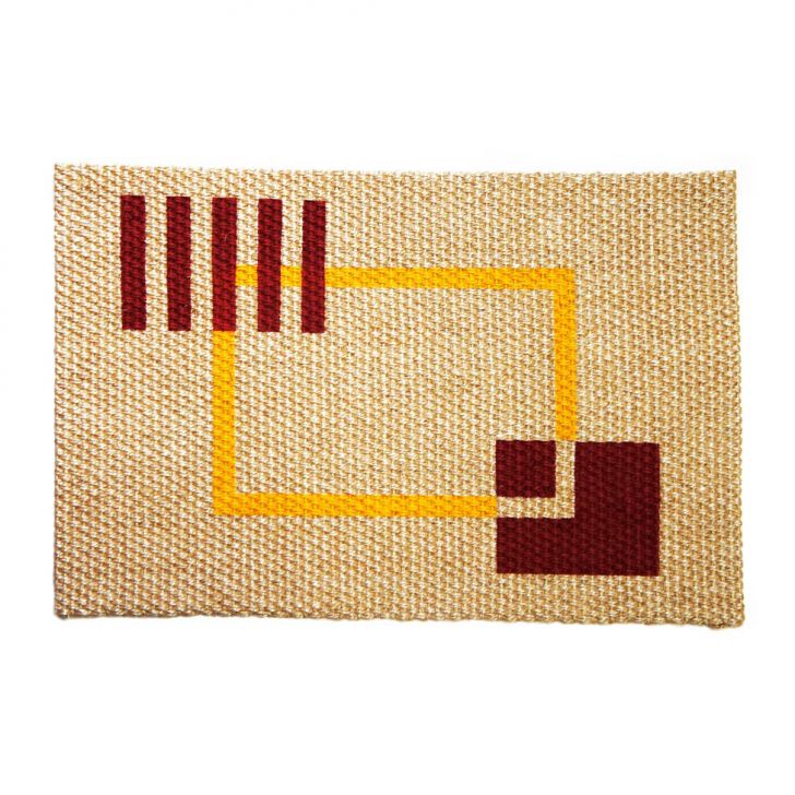 Capacho Pintado 45x75 Cm Nativo 141025 Apaeb