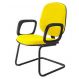 Cadeira para Igrejas Evangélicas Diretor Interlocutor para Escritório Linha Uno Amarelo