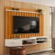 Bancada Suspensa para Sala de Estar Cinamomo/Off-White