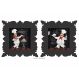 Quadros Decorativos Cozinha Gourmet Preto Par